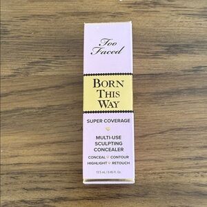 Too Faced “born this way” concealer, never opened or used